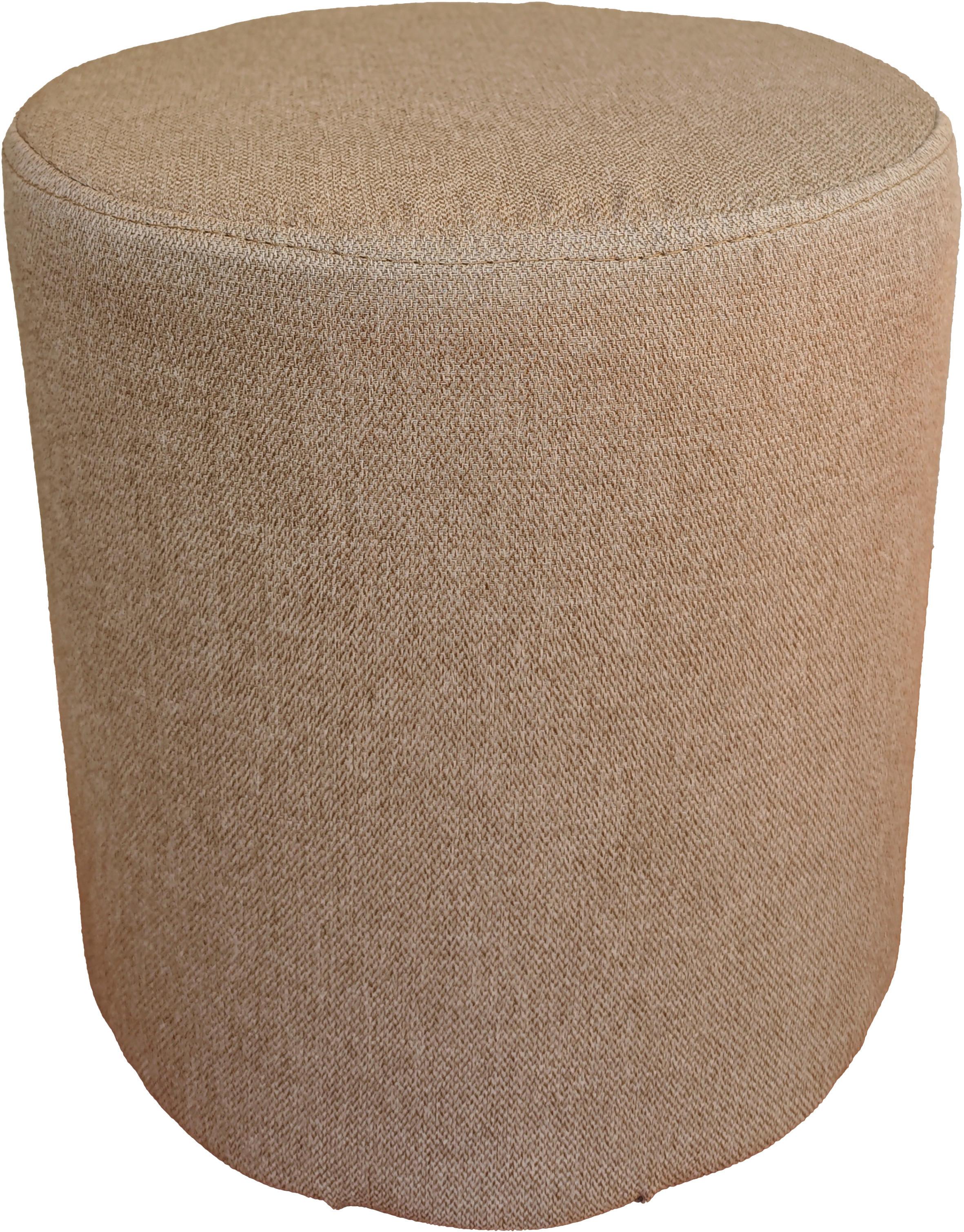 Taburet LEO *CENOVÝ TRHÁK*, béžová tkanina MALMO NEW - černá/béžová, Basics, dřevo/textil (33/33cm) - Based