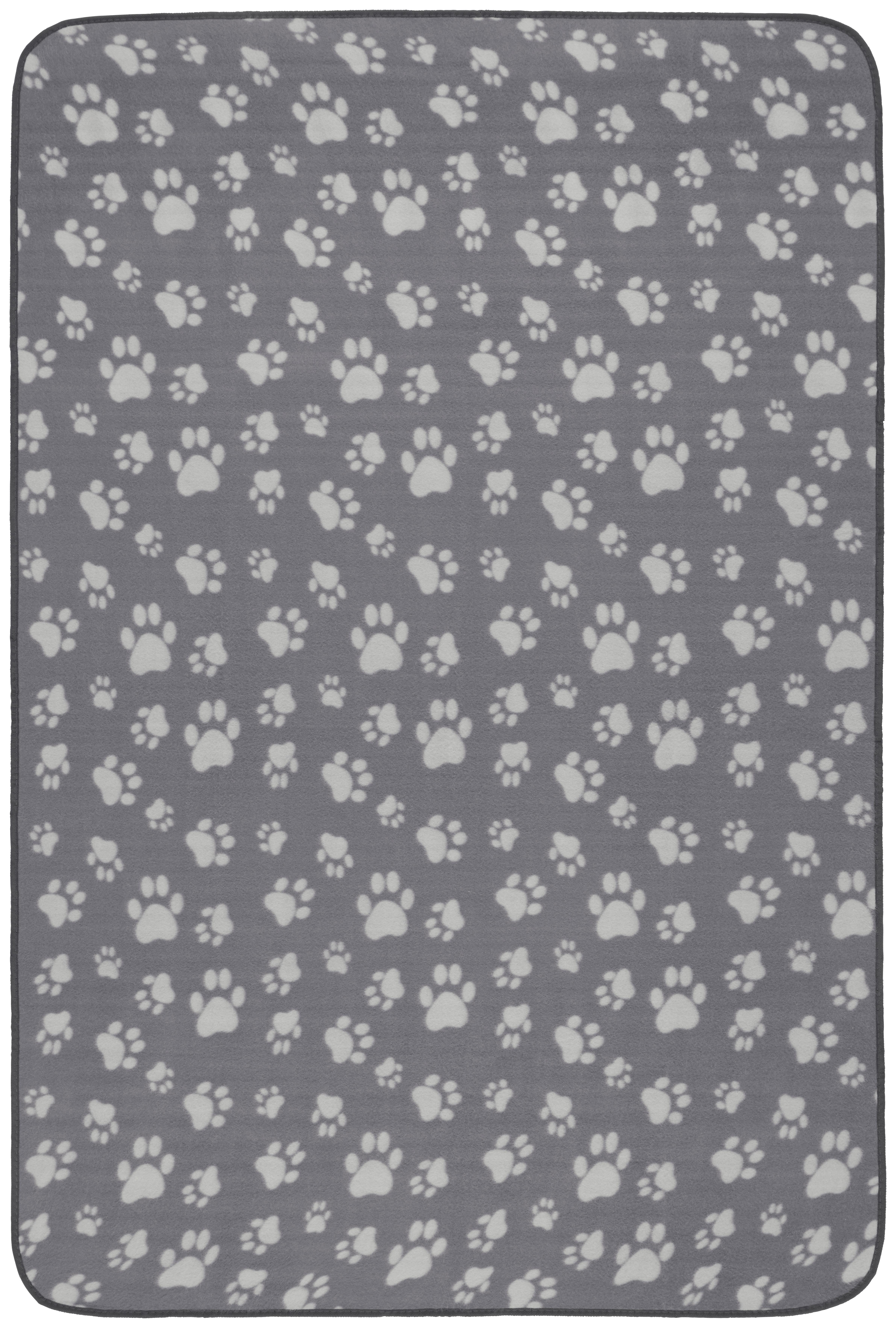 PODLOŽKA PRE DOMÁCE ZVIERATÁ Lola Anthrazit/Braun - hnedá/antracitová, textil (100/150cm)