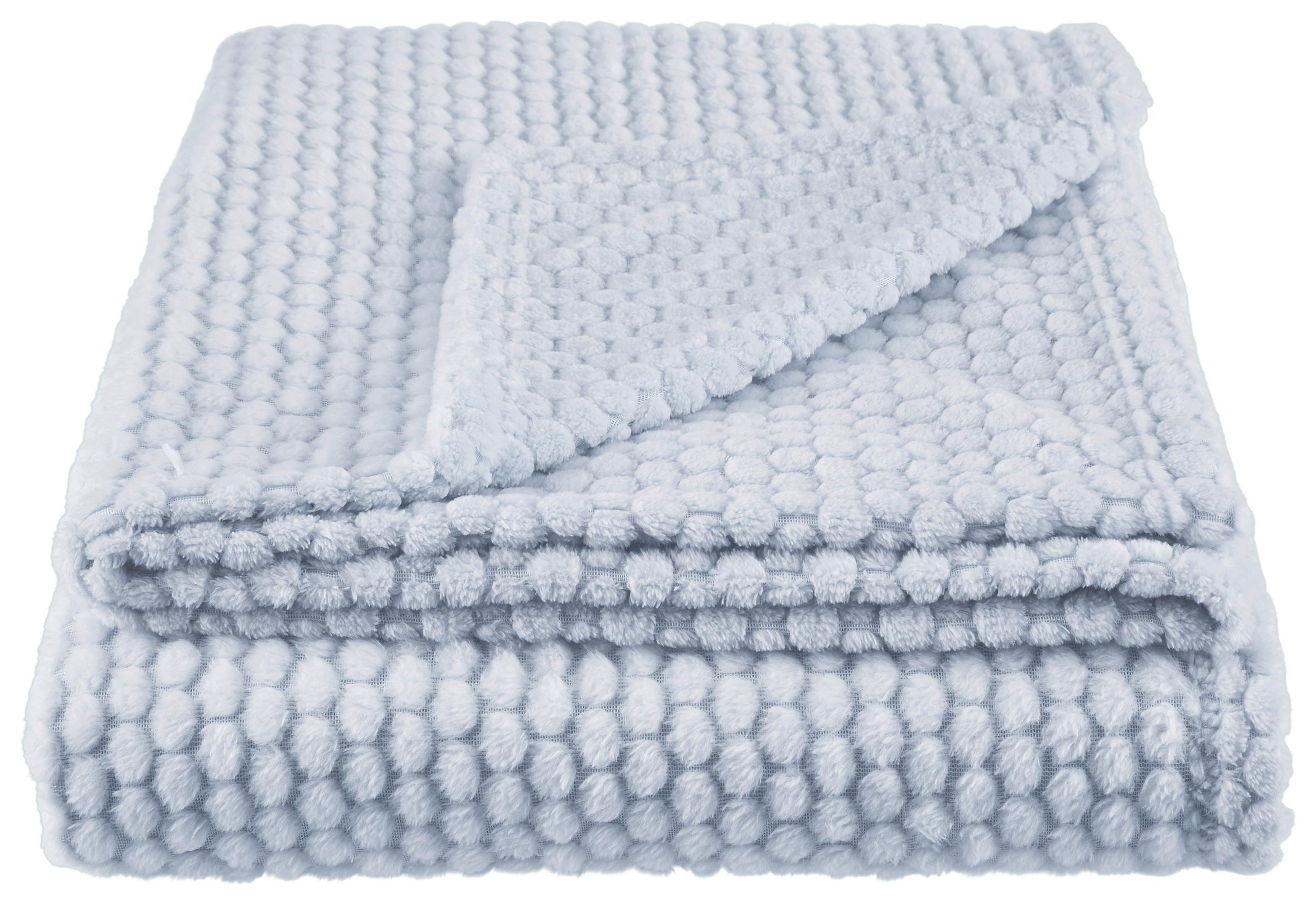 Kuscheldecke Belinda Hellblau 130x170 cm