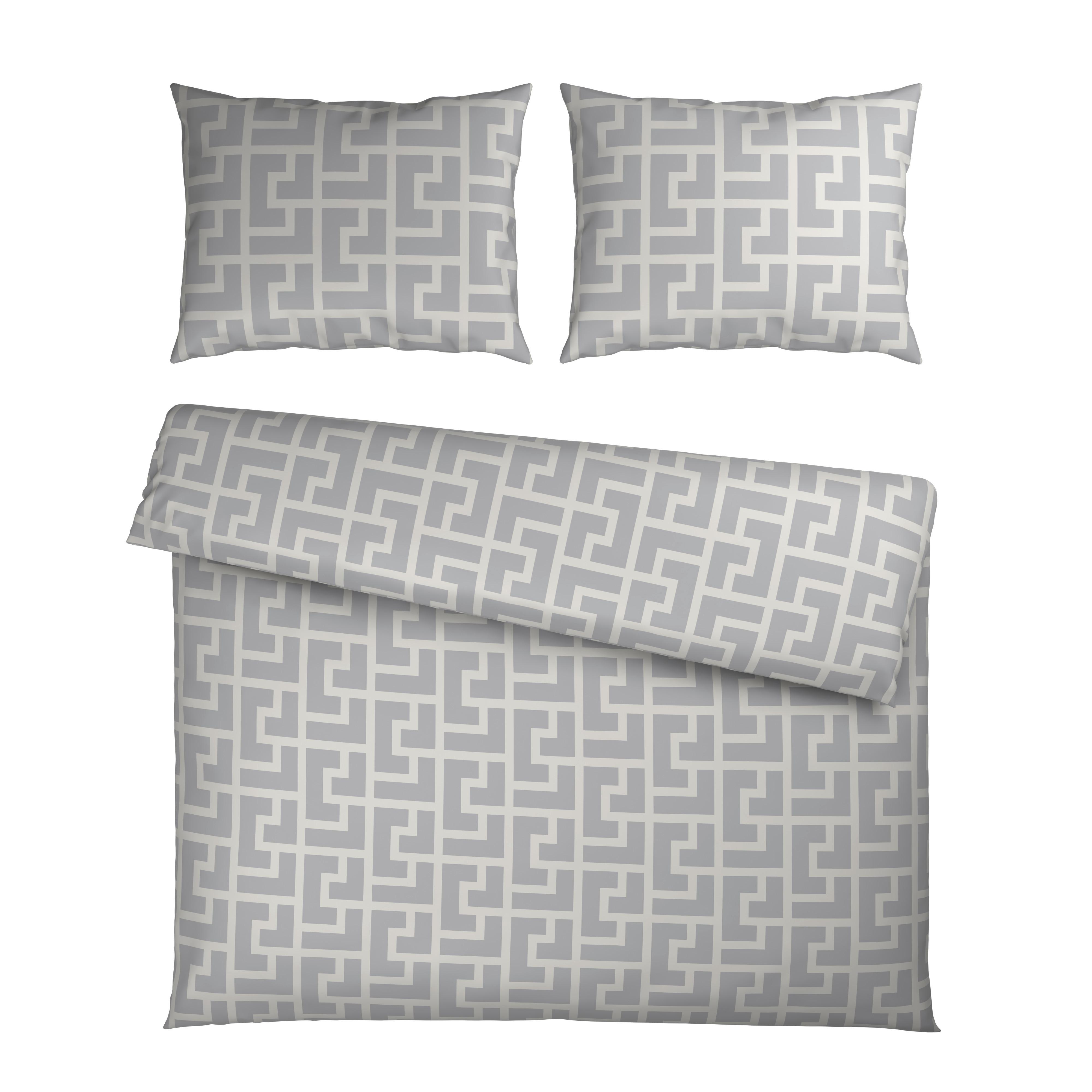 POVLEČENÍ MÄANDER XXL - přírodní barvy, Romantický / Rustikální, textil (200/220cm) - Mömax