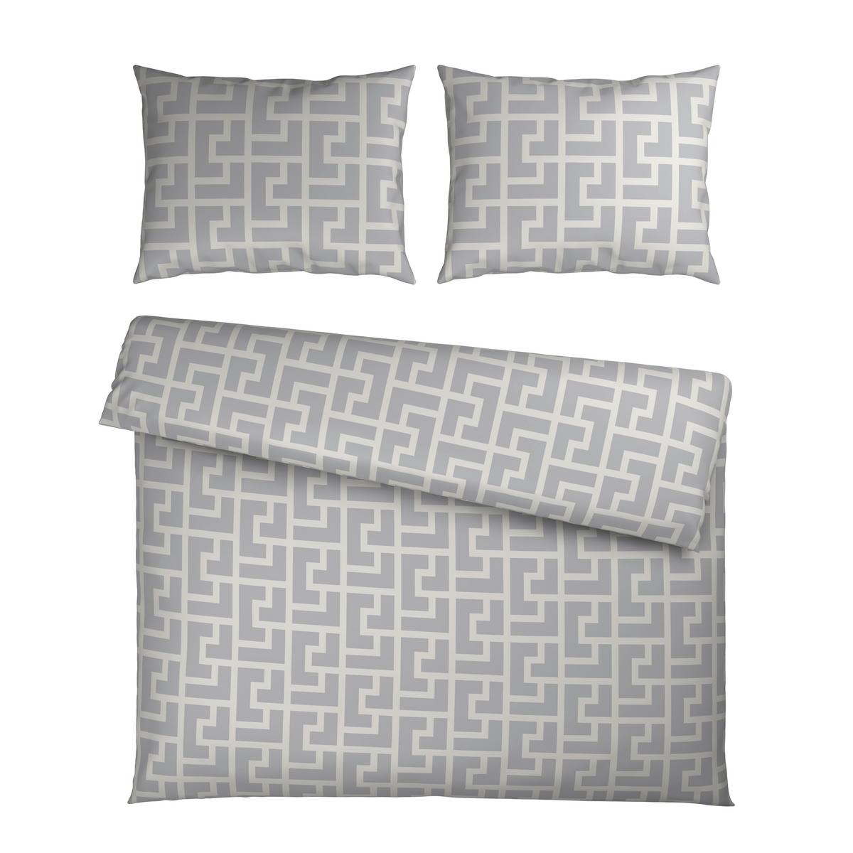 POVLEČENÍ MÄANDER XXL - přírodní barvy, Romantický / Rustikální, textil (200/220cm) - Mömax