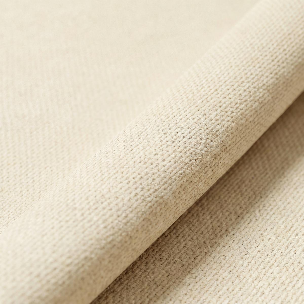 Armlehnstuhl Elke beige Eiche massiv, drehbar, B: 61cm - Creme/Braun, KONVENTIONELL, Holz/Textil (61/88/66,5cm)