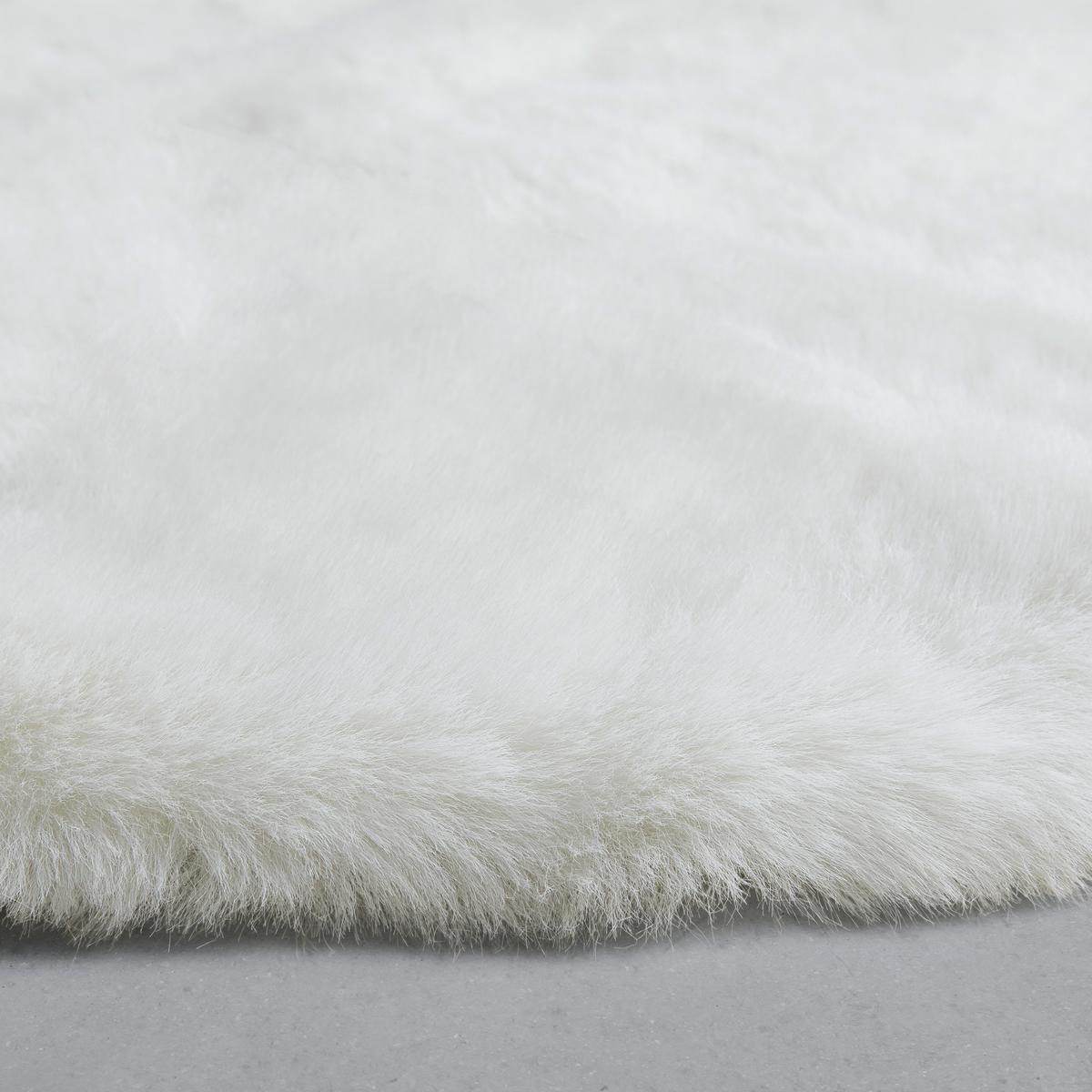 UMĚLÁ KOŽEŠINA BOB - bílá/hnědá, Lifestyle, textil (60/90cm) - Mömax