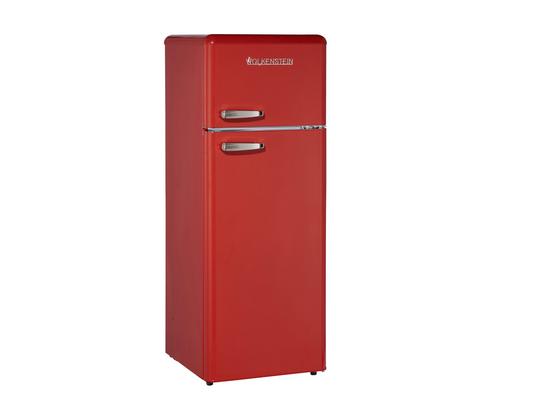 Kühl-Gefrier-Kombination Wolkenstein Gk212.4rt Fr - Rot, Basics, Metall (54,5/145,6/62,6cm) Kühl-Gefrier-Kombination Wolkenstein Gk212.4rt Fr - Rot, Basics, Metall (54,5/145,6/62,6cm)