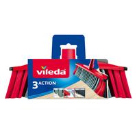 Besen Vileda 3action Zimmerbesen - Rot, Basics (30/60/11,7cm) - Vileda