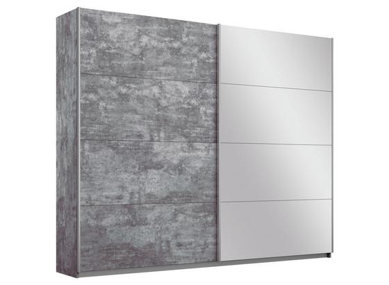 Schwebetürenschrank Belluno 226 cm Stone/spiegel - Grau, MODERN, Holzwerkstoff (226/210/62cm) Schwebetürenschrank Belluno 226 cm Stone/spiegel - Grau, MODERN, Holzwerkstoff (226/210/62cm)