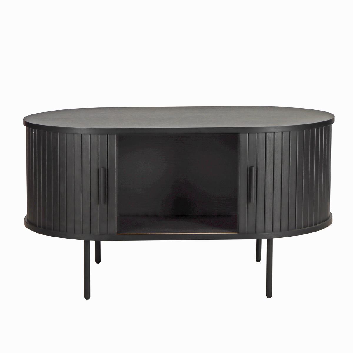 Couchtisch Schwarz B: 60 Cm - Schwarz, Design, Holzwerkstoff (100/60/55cm) - Livetastic