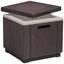Kühlbox Cube - Braun, MODERN, Kunststoff (42/41/42cm) - Allibert Kühlbox Cube - Braun, MODERN, Kunststoff (42/41/42cm) - Allibert