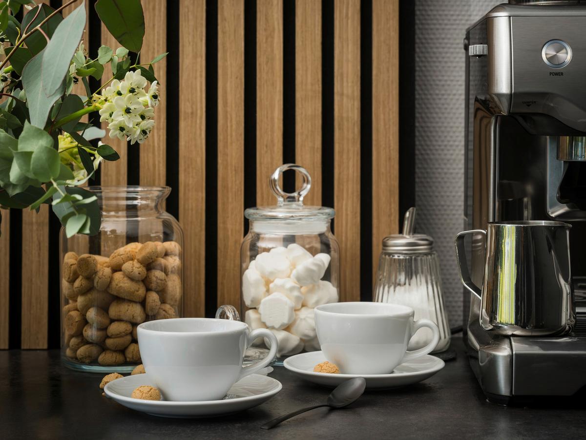 Tassenset Bistrot Weiß, 180 ml - Weiß, Basics, Keramik - Creatable