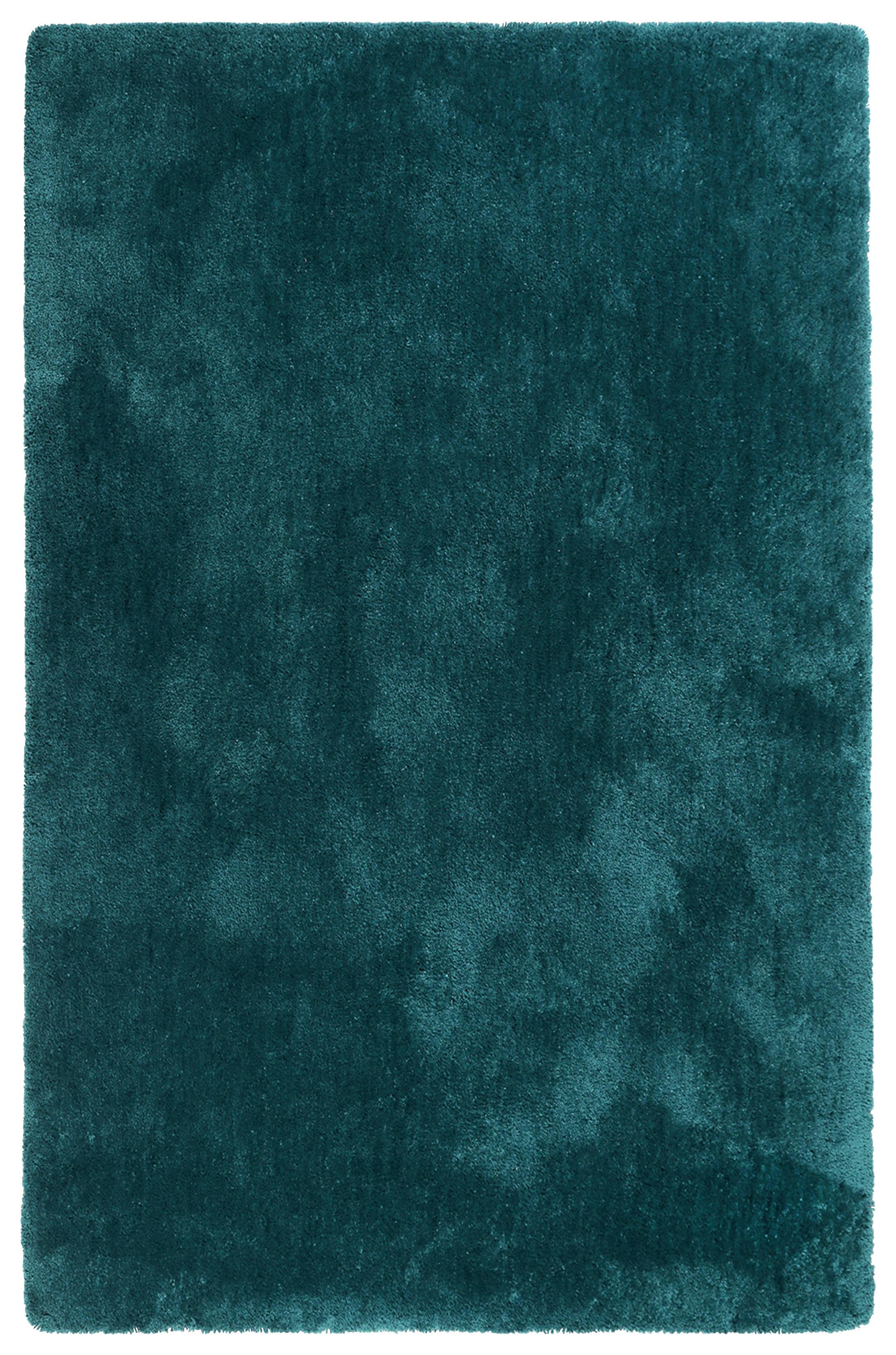 Hochflorteppich Relaxx - Petrol, KONVENTIONELL, Textil (120/170cm) - Esprit