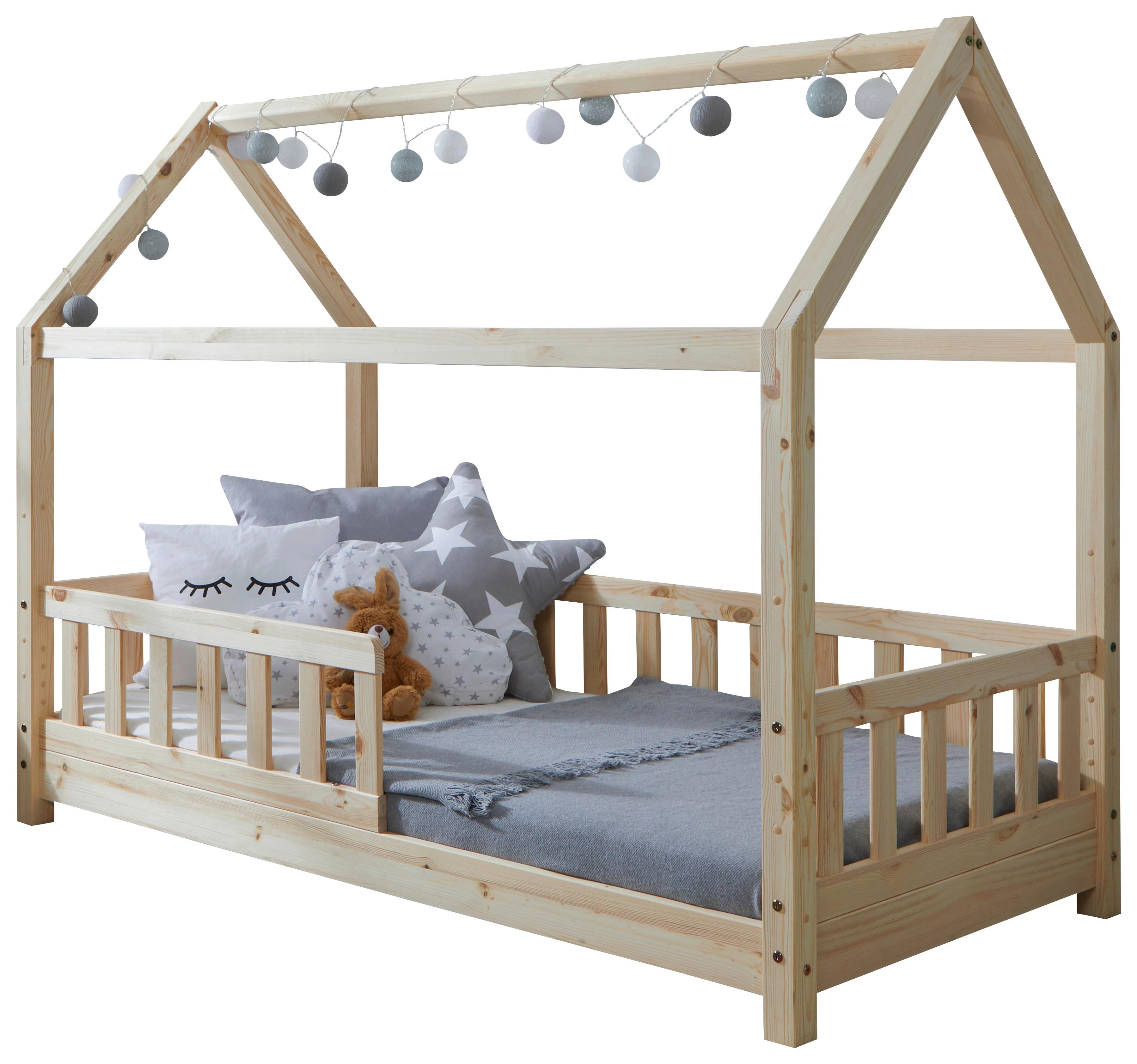 Hausbett Kay - Naturfarben, MODERN, Holz (80/160cm) - MID.YOU