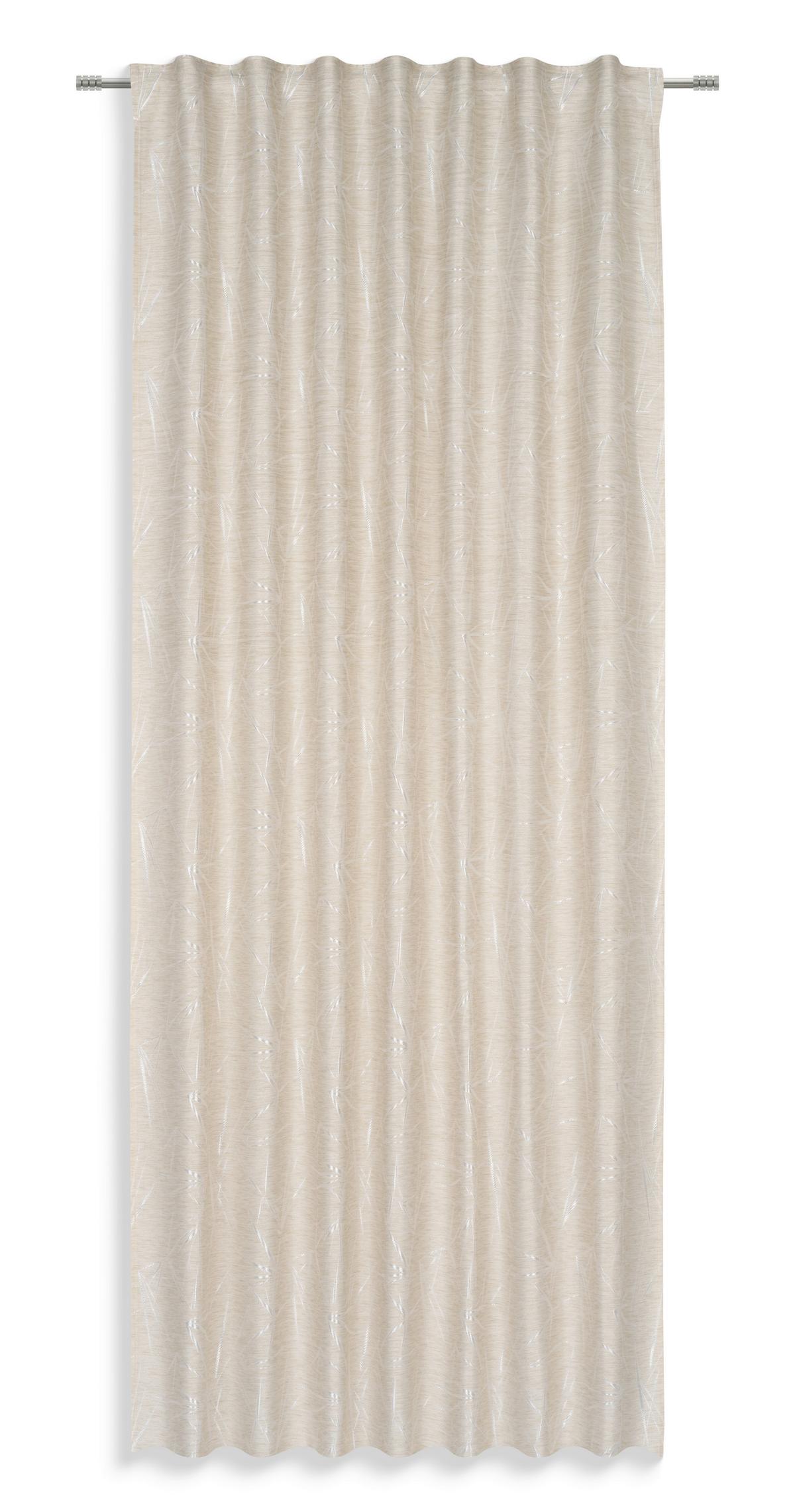 Készfüggöny Miriam Kb. 140/245cm - bézs, Modern, textil (140/245cm) - Luca Bessoni