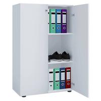 Aktenschrank Lona Weiß B: 70 cm - Weiß, Basics, Holzwerkstoff (70/110/39cm) - MID.YOU