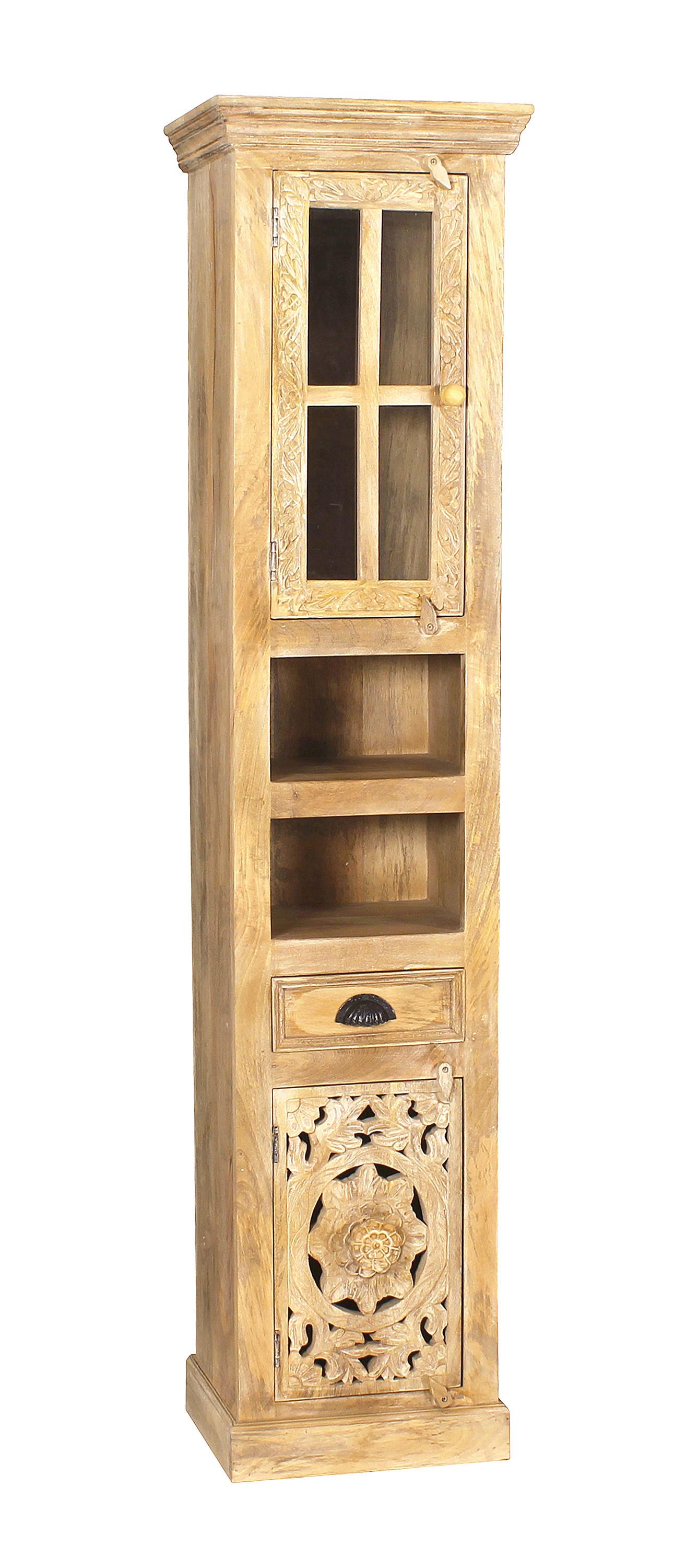 Hochschrank Mangoholz B: 44cm