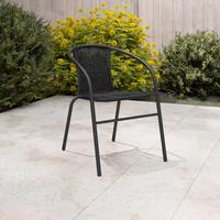 ZAHRADNÍ ŽIDLE AMORA 1 - šedá/černá, Basics, kov/plast (52/72/61cm) - Mömax