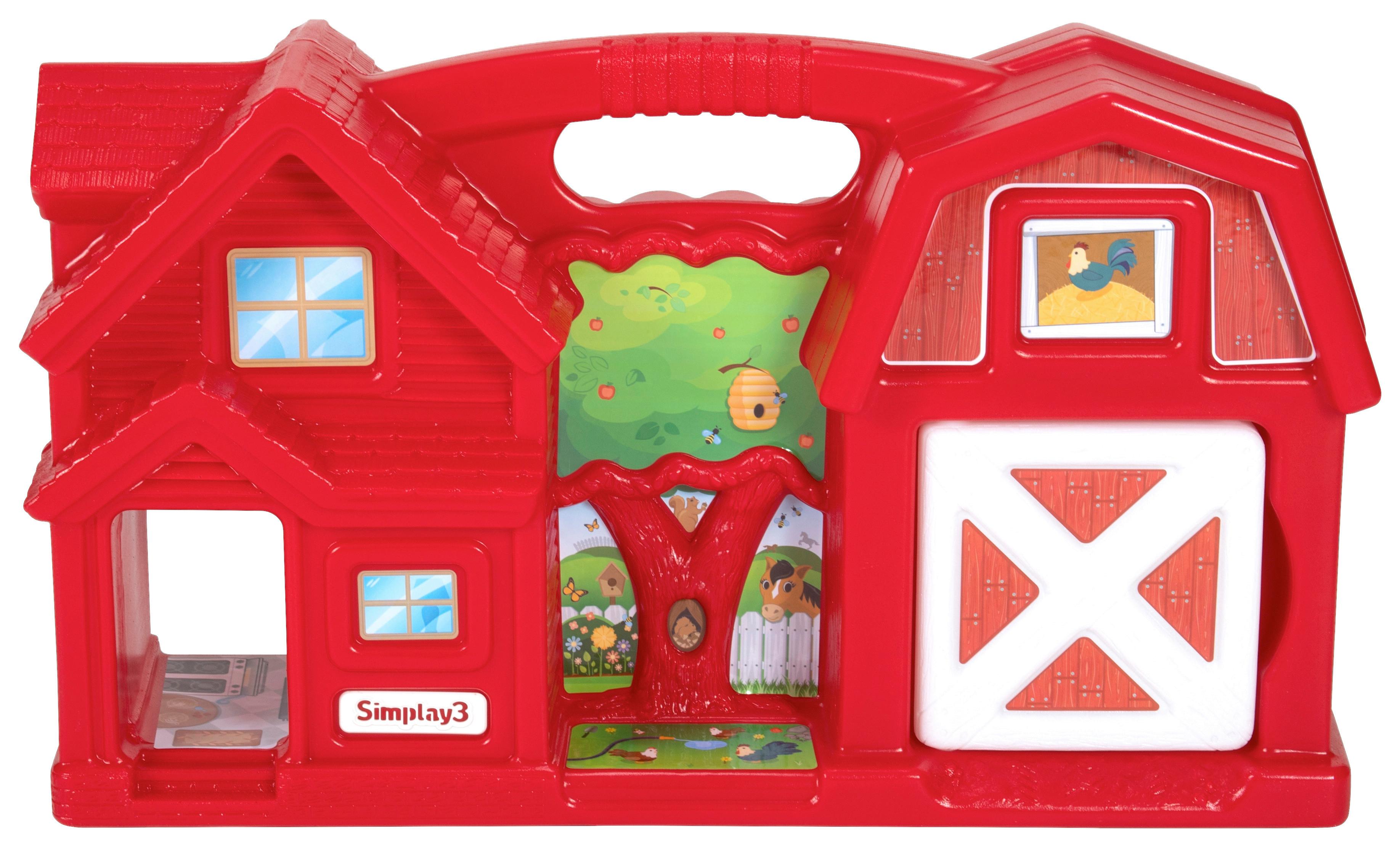Bauernhof Simplay 3 ab 1,5 Jahren tragbar - Multicolor, Basics, Kunststoff (63,8/16,8/36,5cm)