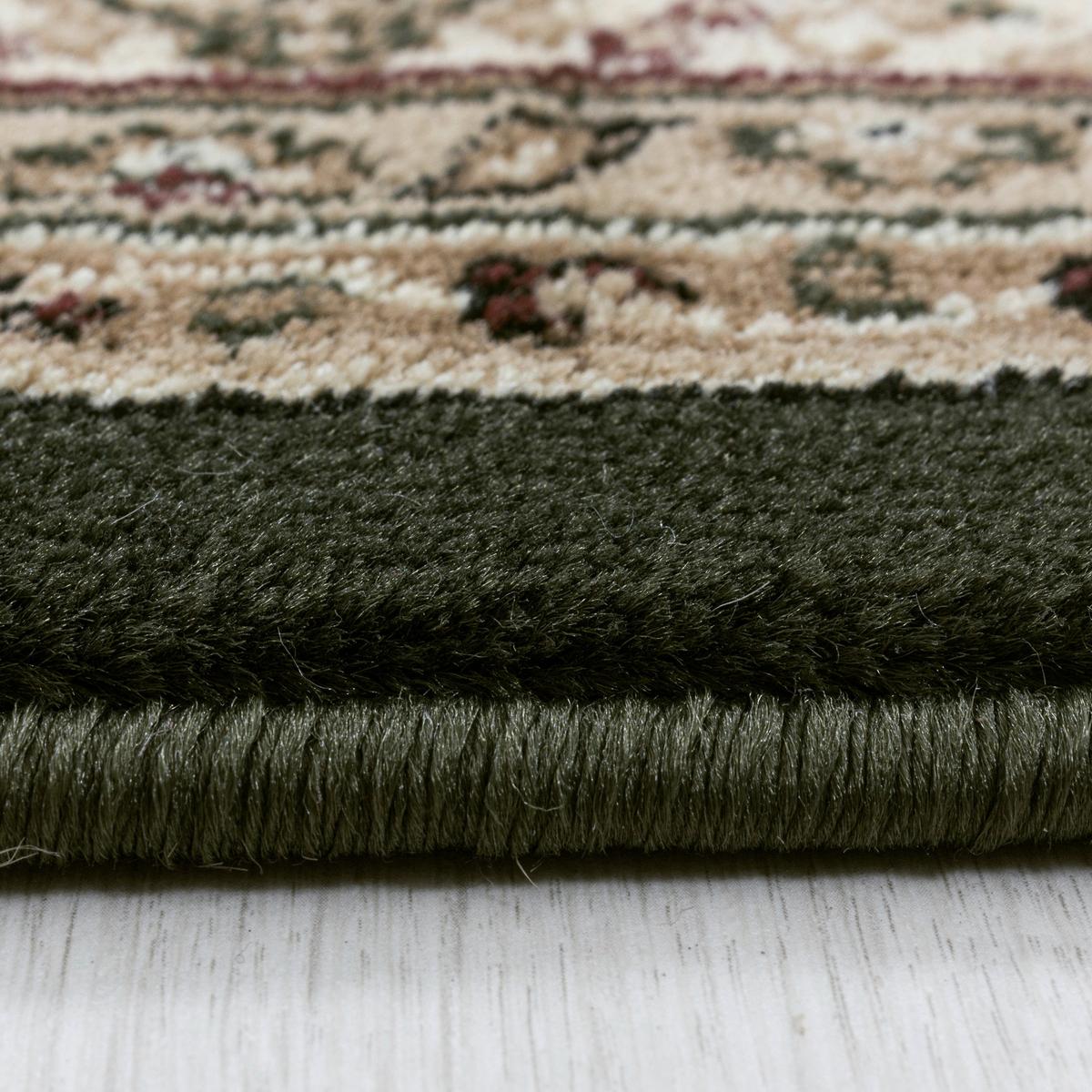 Orientalischer Webteppich Grün Kashmir 120x170 cm - Grün, LIFESTYLE, Textil (120/170cm)