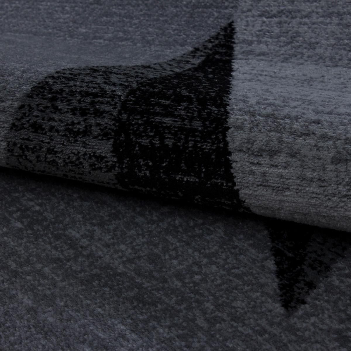 Hochflor Teppich Grau Plus 200x290 cm - Grau, Trend, Textil (200/290cm) - Novel