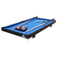 Billardtisch C025.001.00 - Blau/Schwarz, KONVENTIONELL, Holz/Kunststoff (64/12/118cm) - Ambia Garden