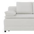 Schlafsofa Alice - Schwarz/Weiß, MODERN, Textil (202/73-92/105cm) - Luca Bessoni