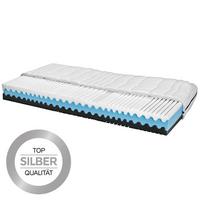 Komfortschaummatratze Silvy 120x200cm mittelfest - Weiß, Basics, Textil (120/200cm) - Primatex