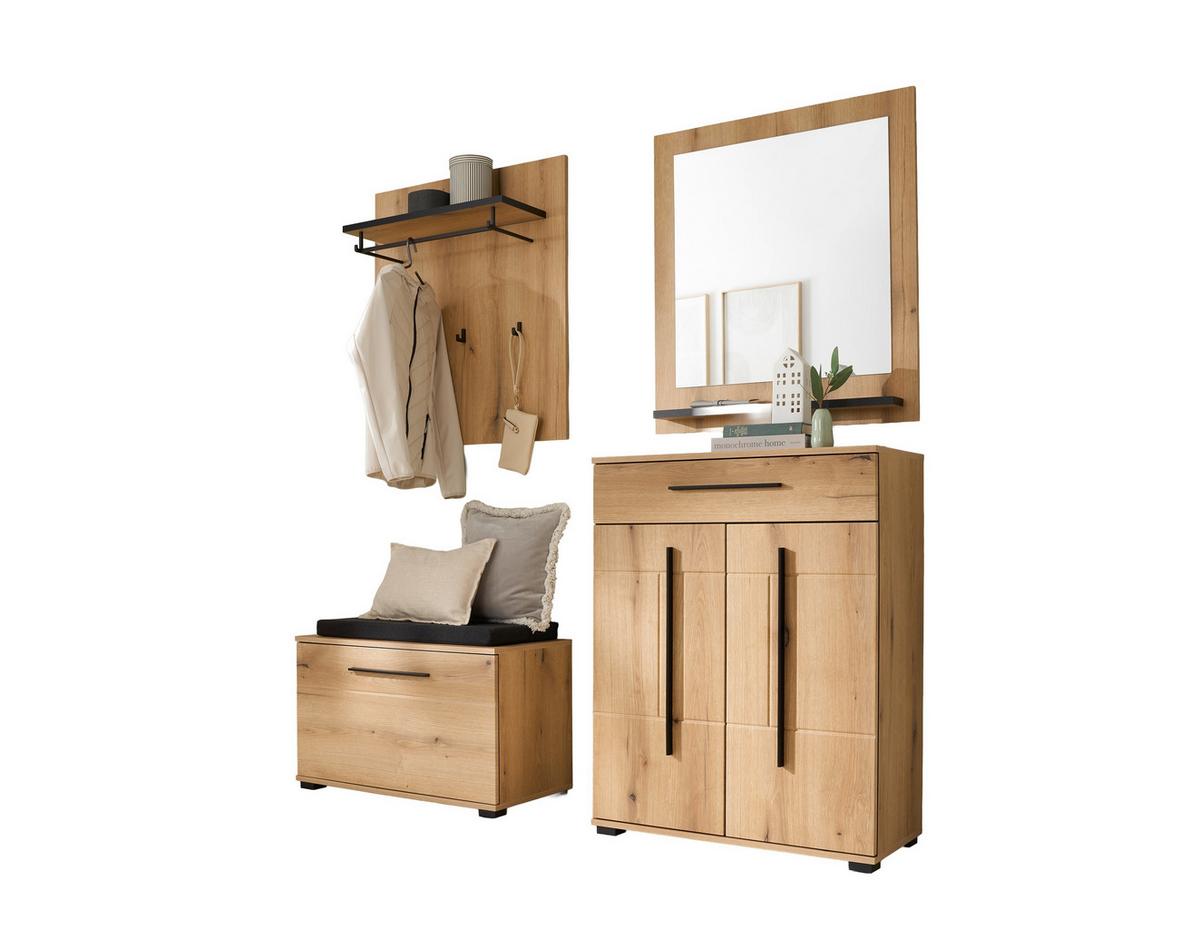 GARDEROBE Cantara Eichefarben B: 170cm - Eichefarben, MODERN, Holzwerkstoff (170/200/39cm) - MID.YOU