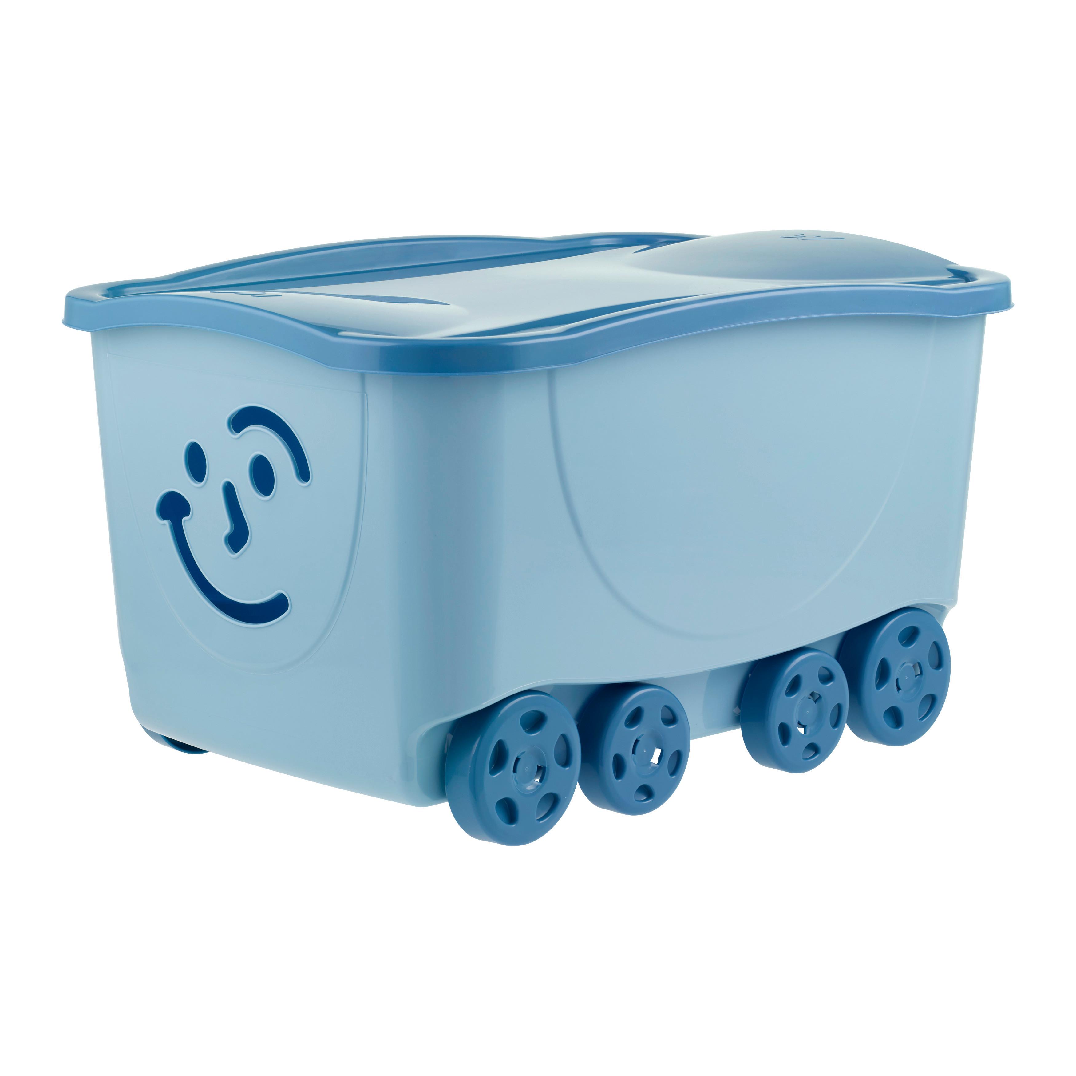 Box s vekom KIDS - svetlomodrá, Konventionell, plast (58/39/32cm) - Based