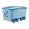 Box s víkem KIDS - světle modrá, Konvenční, plast (58/39/32cm) - Based