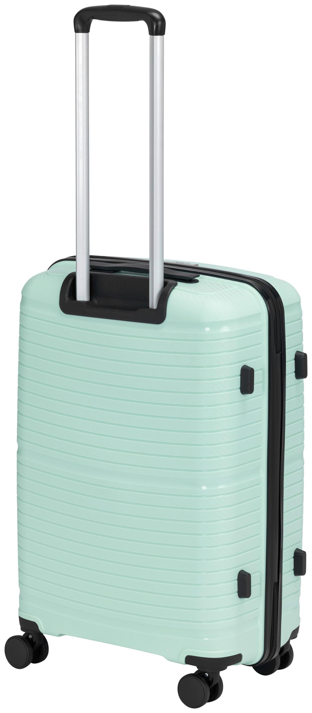 Reisekofferset Lenja - Mintgrün, KONVENTIONELL, Kunststoff/Textil - Luca Bessoni