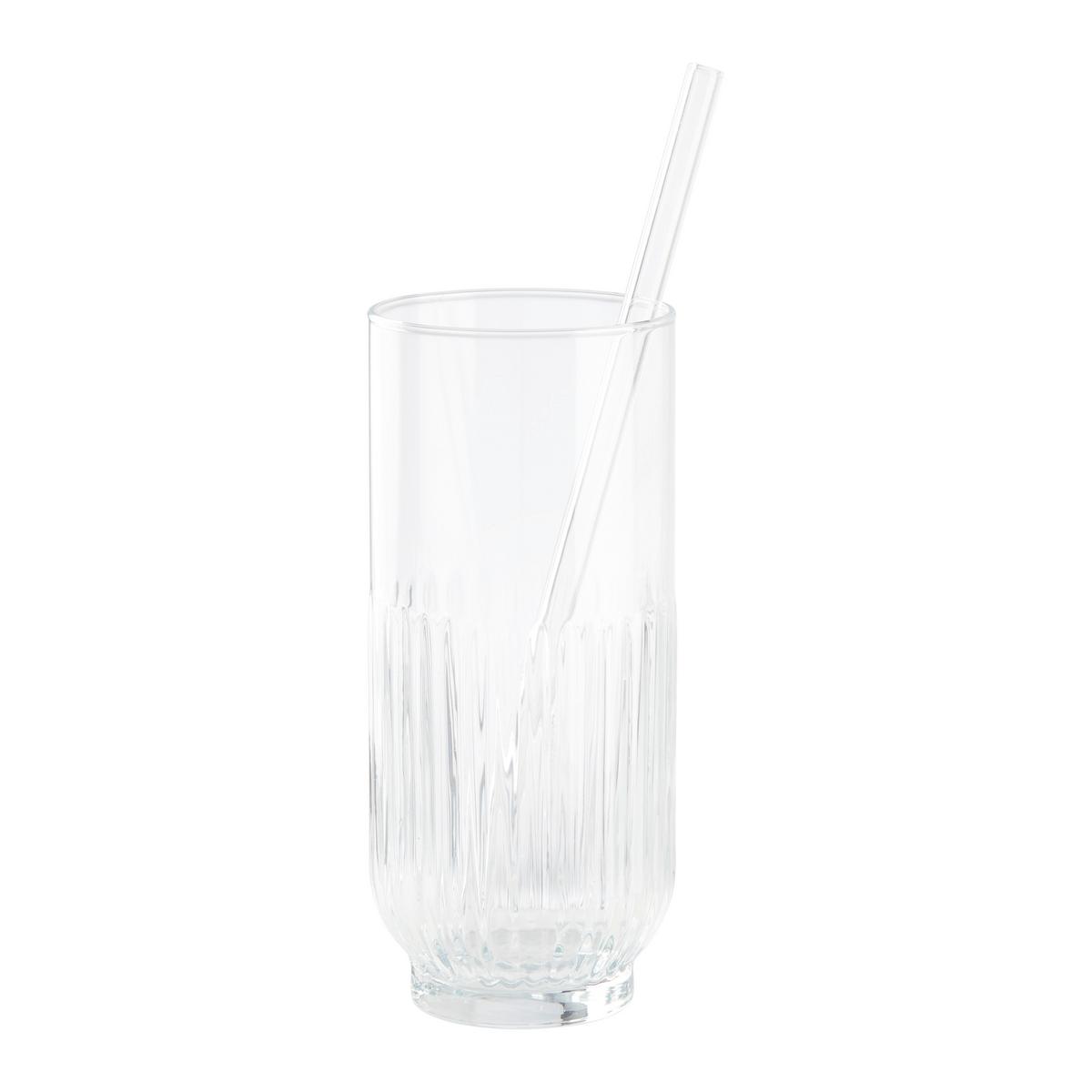 BRČKO JESSY - průhledné/čiré, sklo (20cm) - Premium Living