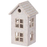 DEKOHAUS Fredi H: 21 cm - Creme, KONVENTIONELL, Textil (11,8/10/21cm) - Luca Bessoni