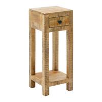 STOLEK NA KVĚTINY EVEREST -EXKLUSIV- - přírodní barvy, Natur, dřevo (30/75/30cm)