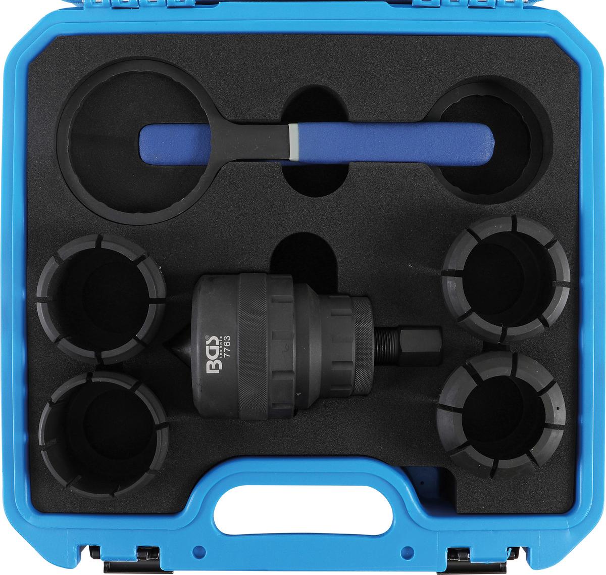 Radlagerinnenring-Abziehersat 7763 - Blau/Schwarz, Basics (39,8/32/9,8cm)