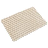 BADEMATTE WHITE ROCK - Beige, MODERN, Textil (45/70cm) - Luca Bessoni