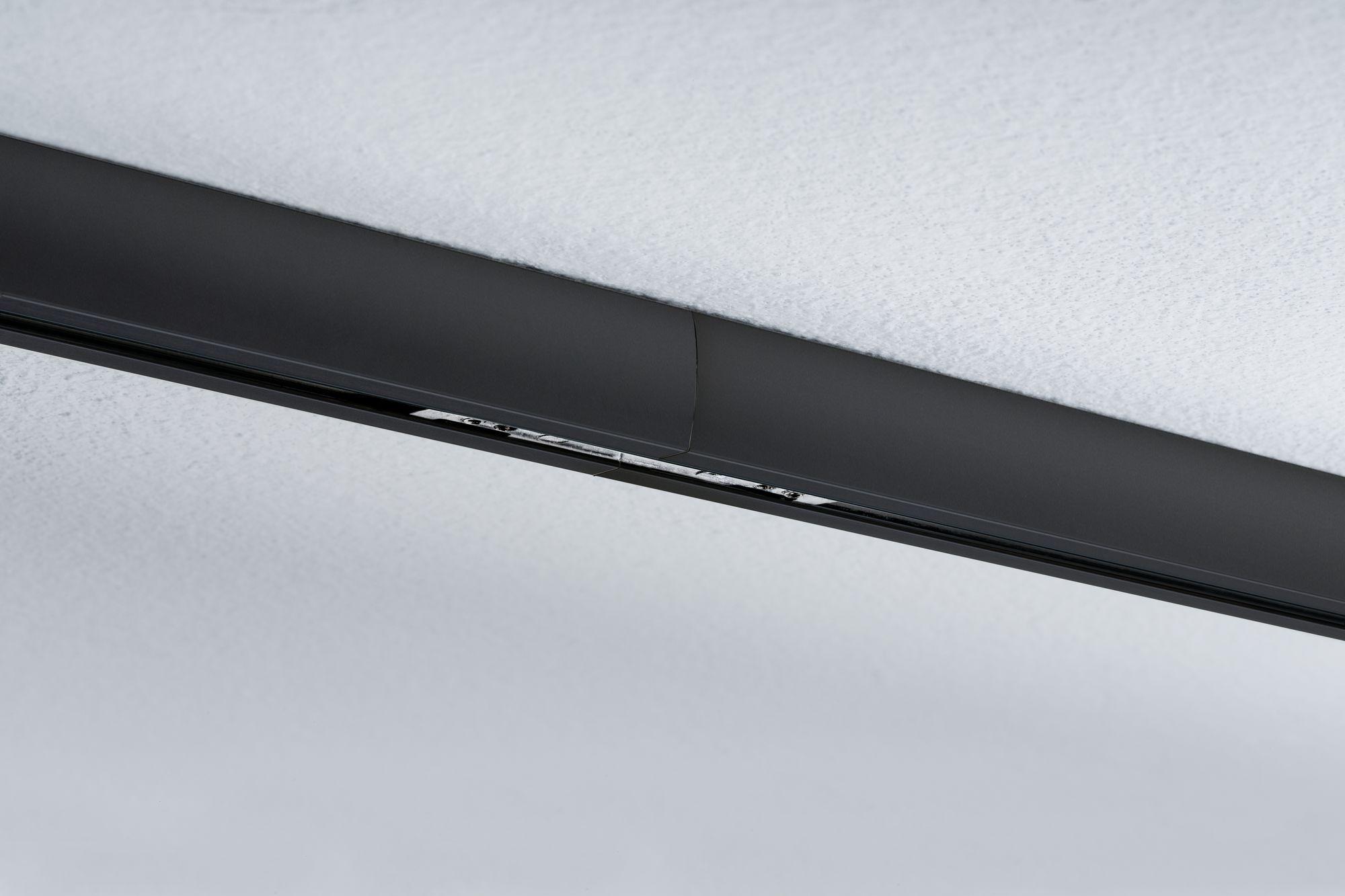 Silberfarbener Schienen-Systemverbinder aus Metall