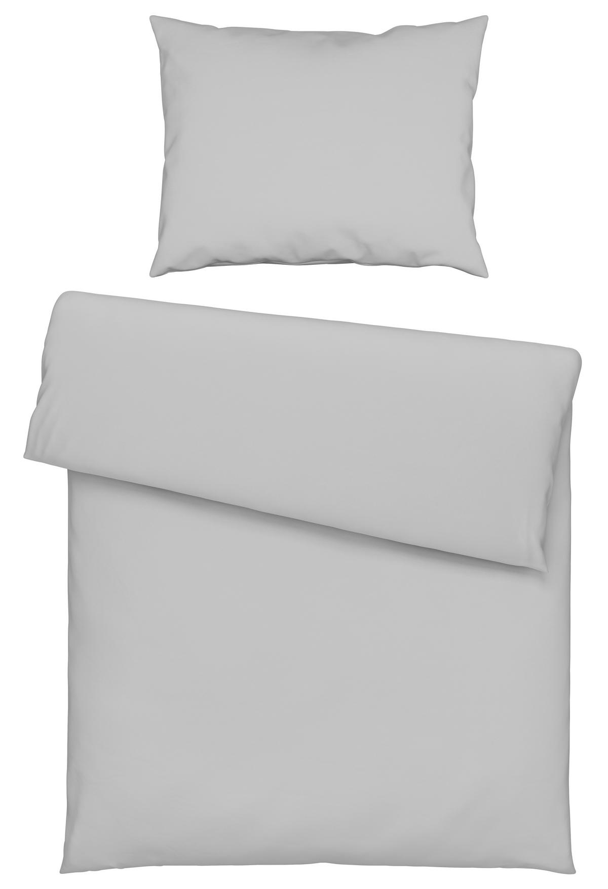 Ágyneműhuzat-garnitúra Alesund - ezüstszínű, Modern, textil - Luca Bessoni