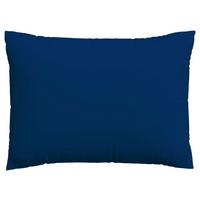 Kopfpolsterbezug Woven Satin - Dunkelblau, Basics, Textil (70/90cm) - Schlafgut