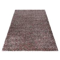 Hochflor Teppich Rosa Enjoy 120x170 Cm - Rosa, KONVENTIONELL, Textil (120/170cm)