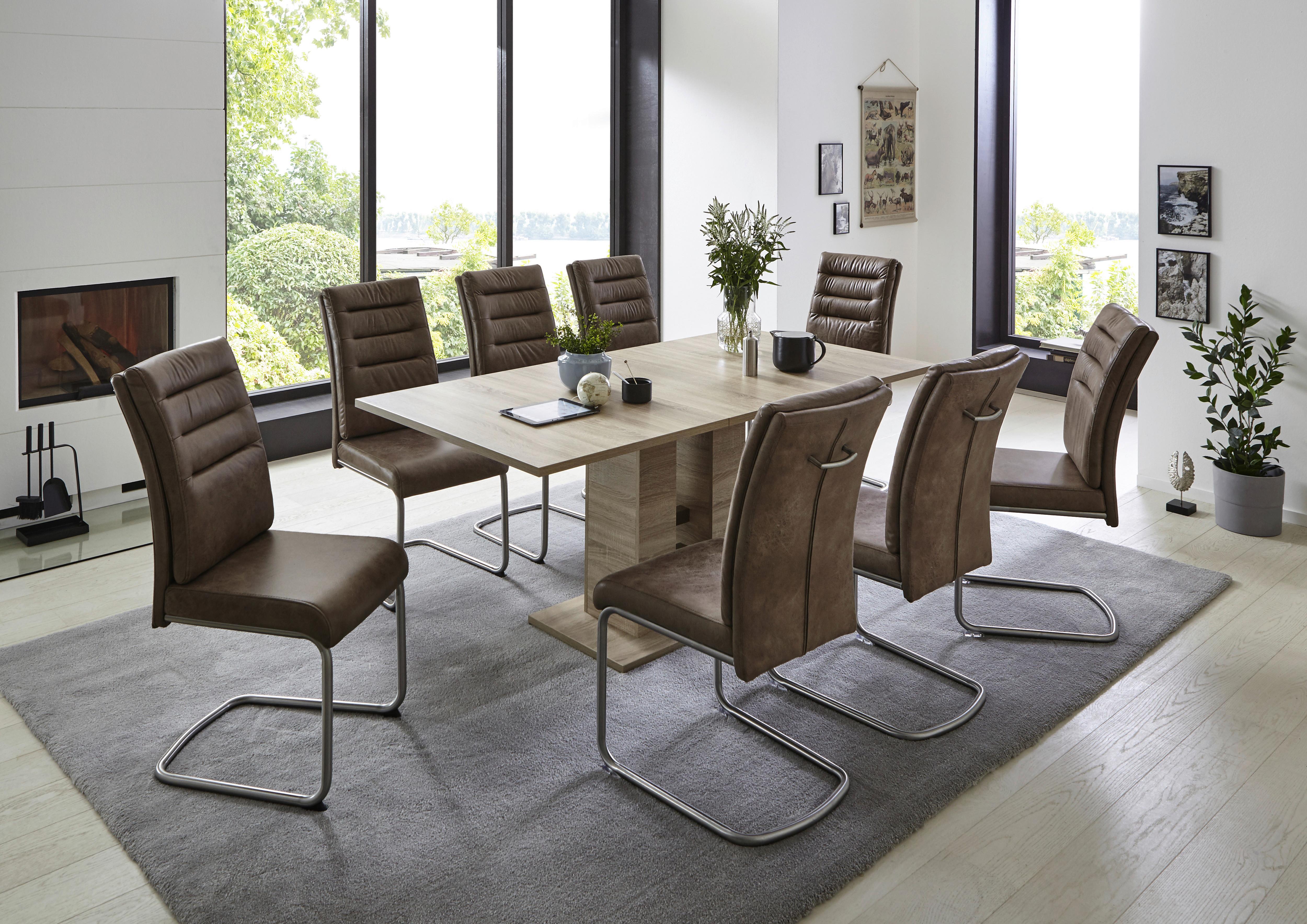 MID.YOU Schwingstuhl Paula S Schlammf. Gepolstert 4er-Set