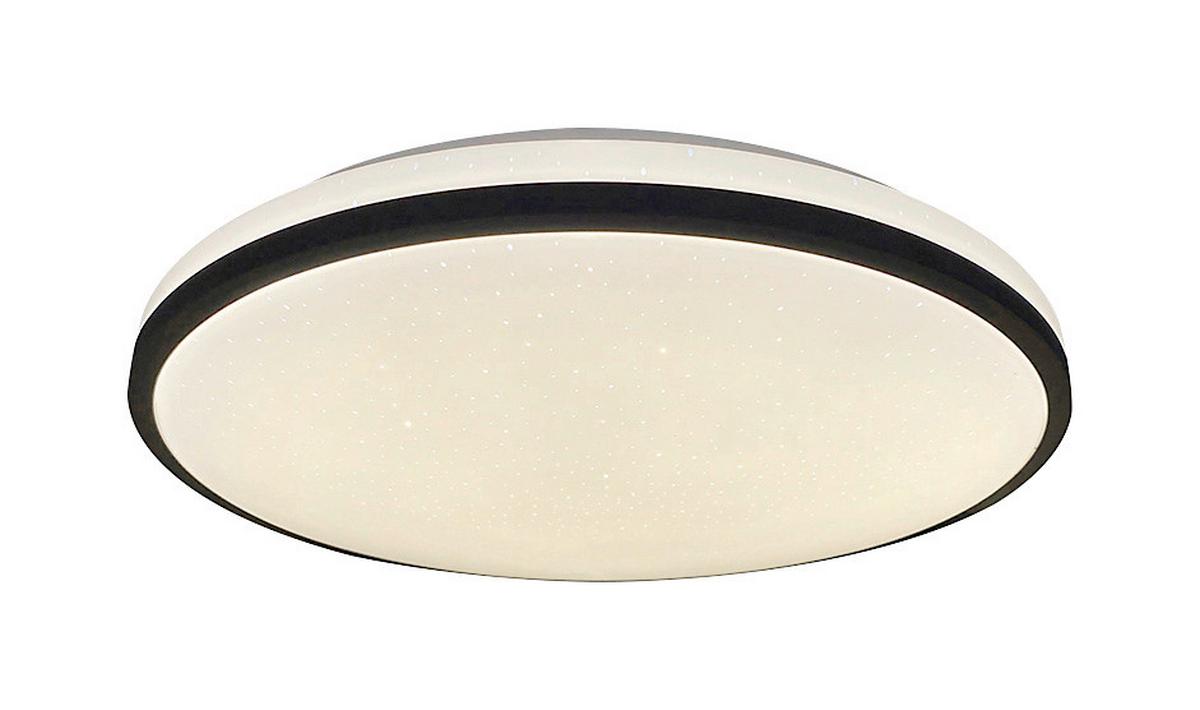 Led Mennyzeti Lámpa Slava - fekete, Basics, műanyag (33cm) - Rabalux