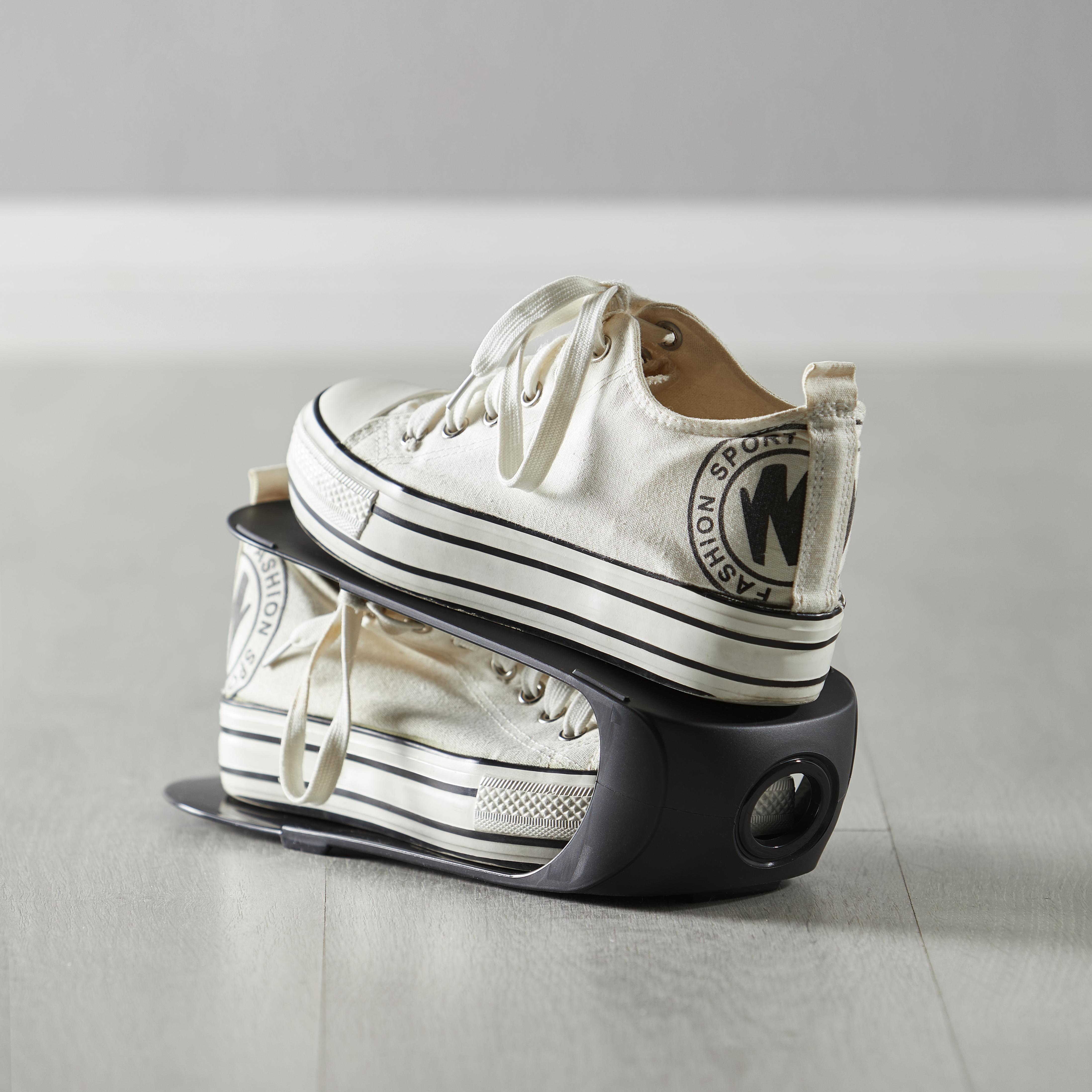 Cipőtároló High - Fekete, Basics, Műanyag (10,5/26,3/15cm)