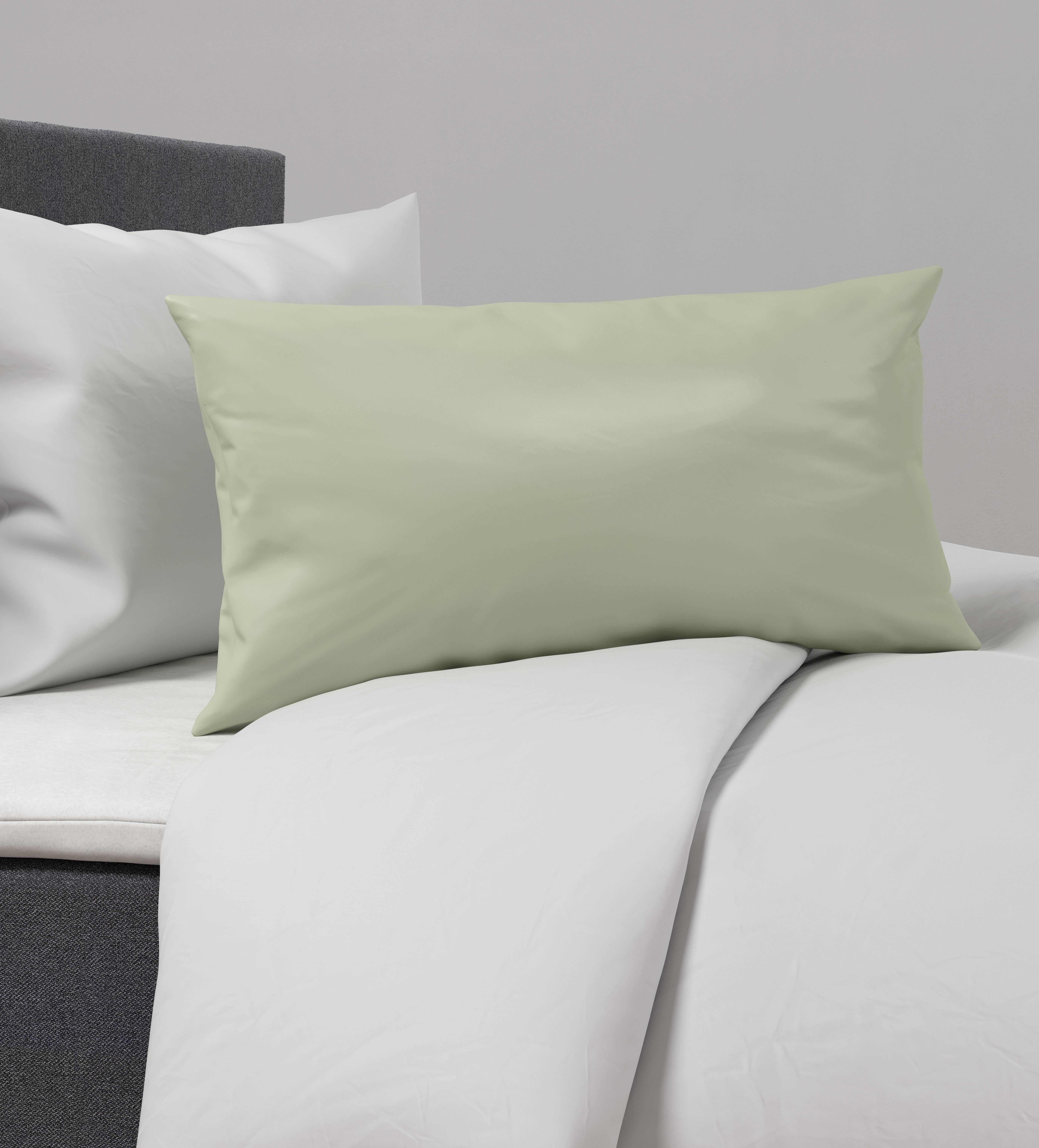POTAH NA POLŠTÁŘ Alex Uni, 40/60cm, sv.zelená - světle zelená, Moderní, textil (40/60cm) - Premium Living
