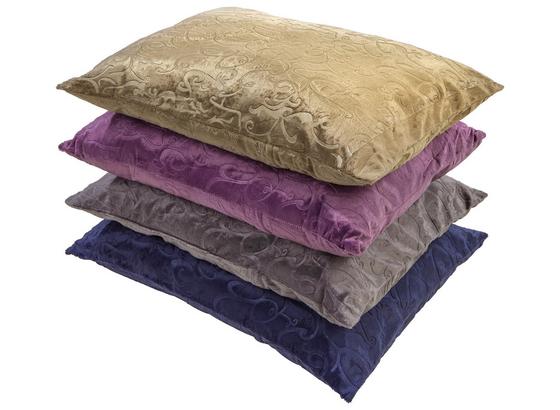 Díszpárna Venezia - homok színű/lila, konvencionális, textil (40/60cm) - OMBRA Díszpárna Venezia - homok színű/lila, konvencionális, textil (40/60cm) - OMBRA