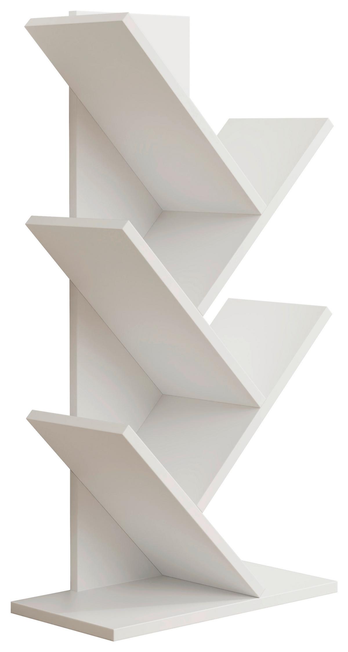 Regal Nulis Weiß B: 40 Cm - Weiß, Design, Holzwerkstoff (40/77/20cm) - MID.YOU