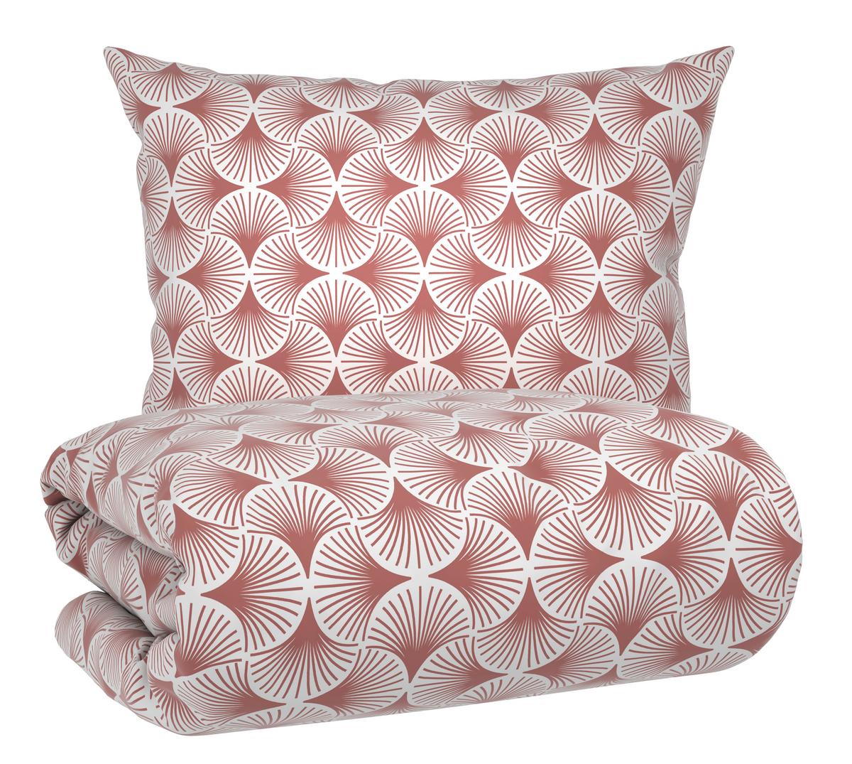 POSTEĽNÁ BIELIZEŇ SILVA - staroružová, Konventionell, textil (140/200cm) - Mömax