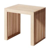GARDEROBE Naturfarben B: 45cm - Naturfarben, Design, Holz (45/35/43cm) - Livetastic
