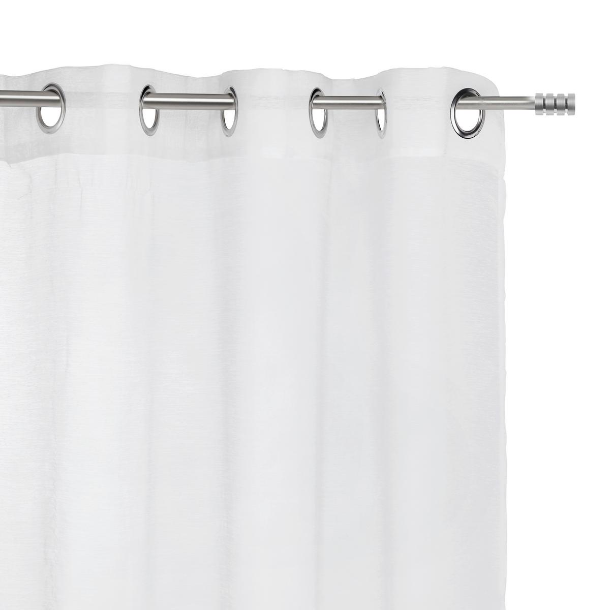 ZÁVĚS S OČKY Dolly, 140/245 cm - bílá, textil (140/245cm) - Modern Living