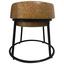 Hocker D: 34 cm Kork - Schwarz/Naturfarben, Trend, Holz (34/40cm) - Carryhome Hocker D: 34 cm Kork - Schwarz/Naturfarben, Trend, Holz (34/40cm) - Carryhome