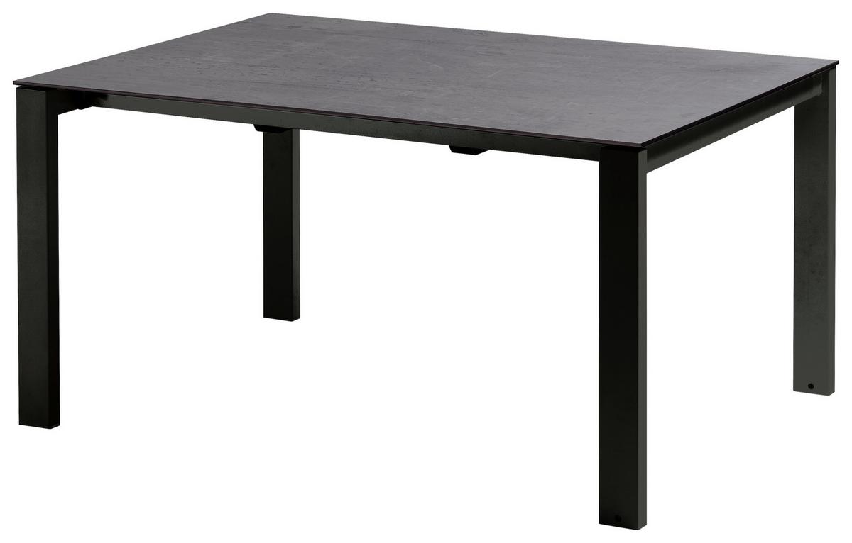 Gartenset 5-Tlg. Metall/Textil /Kunststoff/Holzwerkstoff - Dunkelgrau/Anthrazit, Basics, Holzwerkstoff/Kunststoff (180+68/98/74cm) - Acamp