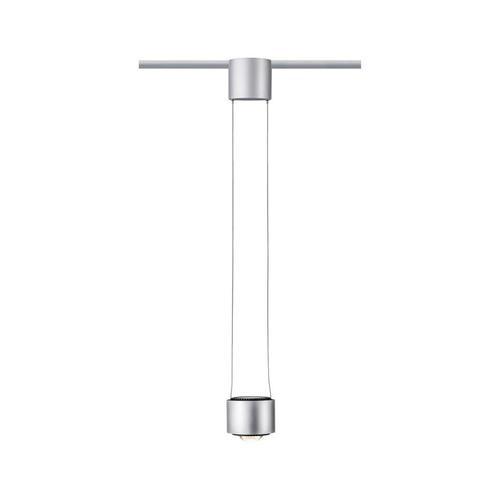 Schienensystem Urail Hängeleuchte 95520 Aldan - Chromfarben/Schwarz, Basics, Kunststoff/Metall (9,8/8,5cm) - Paulmann